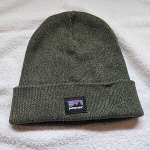 Patagonia Olive Green Beanie
